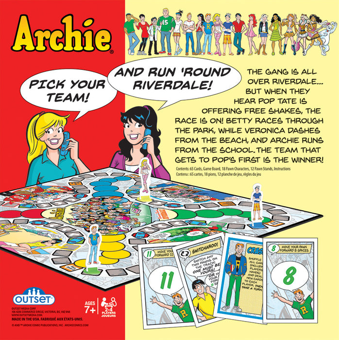 Archie Running Round Riverdale game