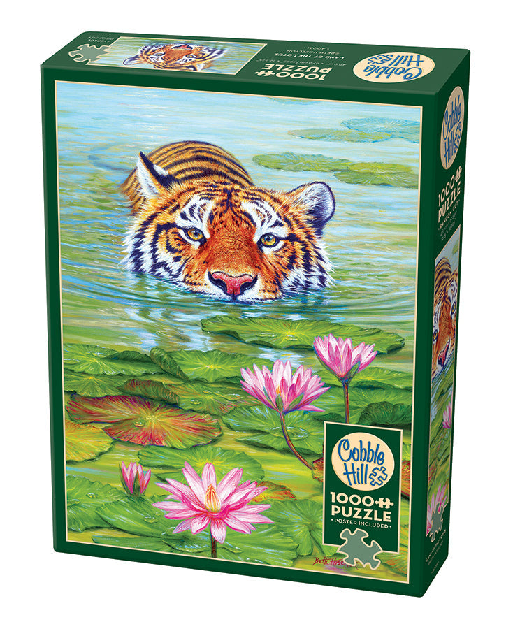 Land of the Lotus | 1000 Piece - Cobble Hill Puzzles — USA Cobble