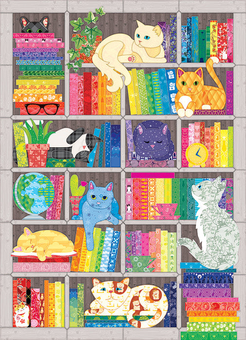 Edredón de gato arcoíris | 1000 piezas