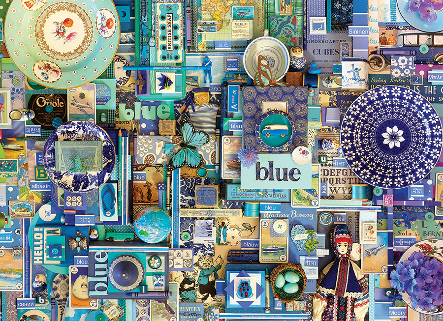 Azul | 1000 piezas