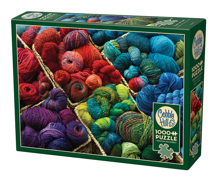 Plenty of Yarn | 1000 Piece - Cobble Hill Puzzles — USA Cobble
