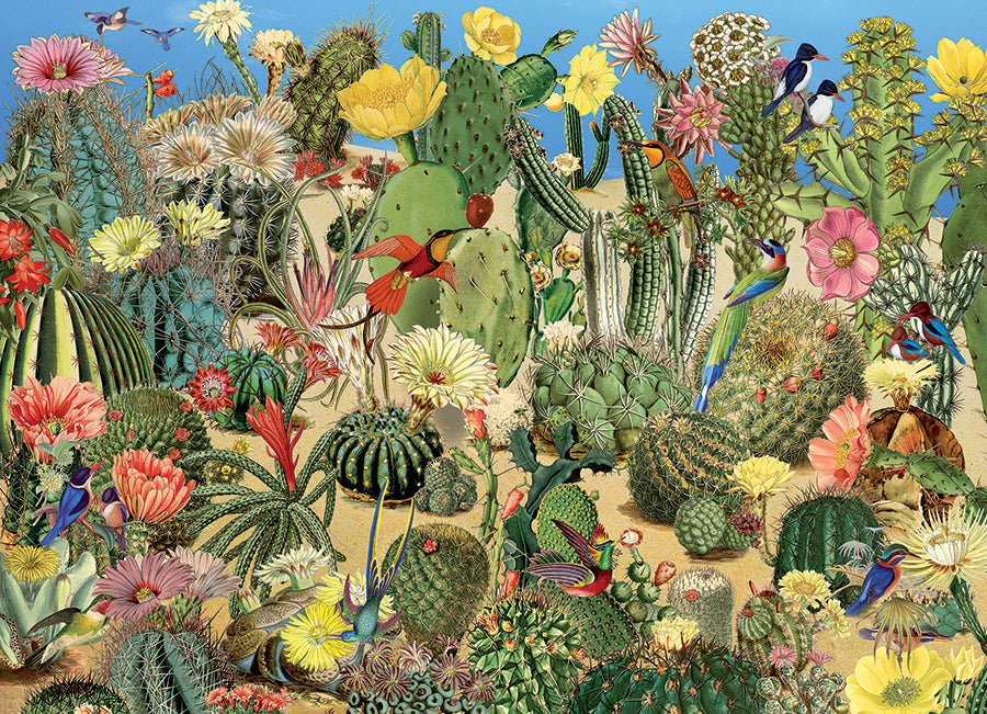 cacti and succulents puzzle Cactus Garden