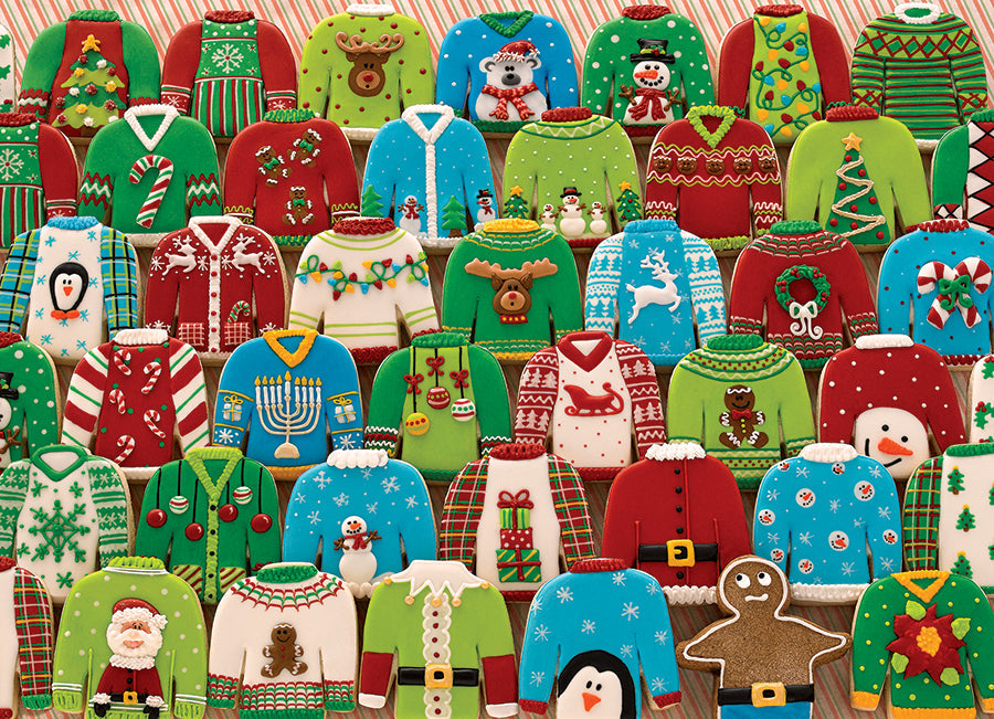 Suéteres feos de Navidad | 1000 piezas