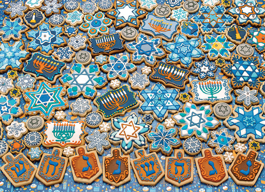 Galletas de Hanukkah | 1000 piezas