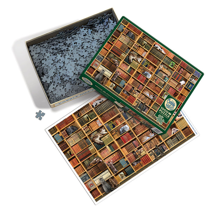 Comfy Cat, Cobble Hill, 1000 pieces : r/Jigsawpuzzles Comfy Cat, Cobble Hill, 1000 pieces : r/Jigsawpuzzles