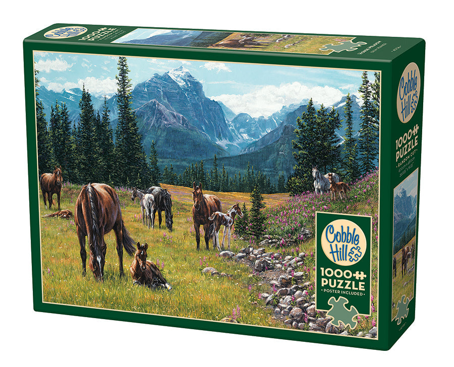Horse Meadow | 1000 Piece - Cobble Hill Puzzles — USA Cobble Hill