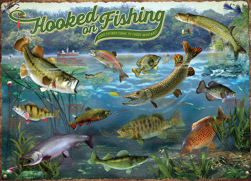 cobble hill fishing lures Hooked on Fishing | 1000 Piece