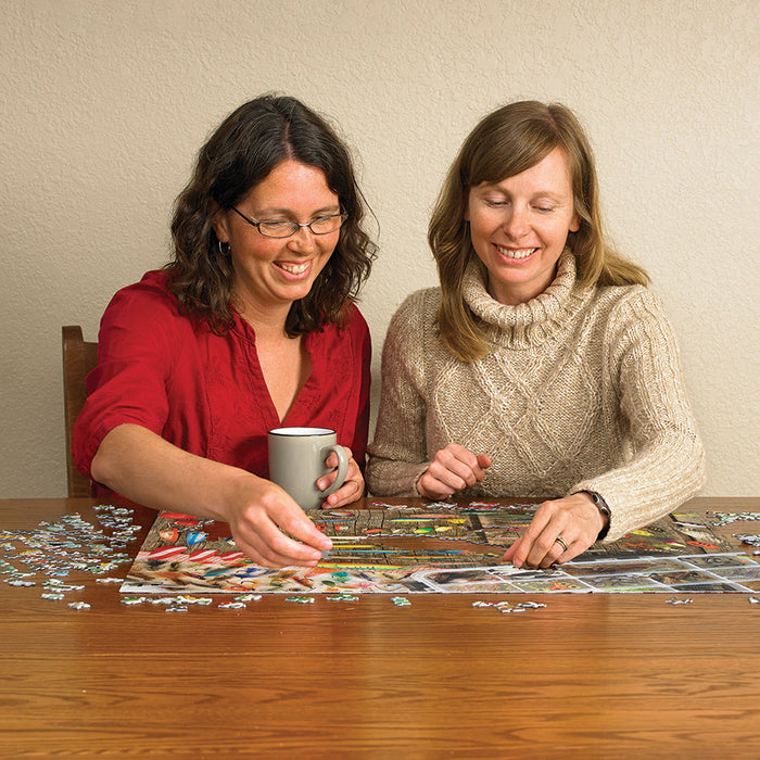 cobble hill fishing lures puzzle Cobble Hill Puzzle - 1000 Piece