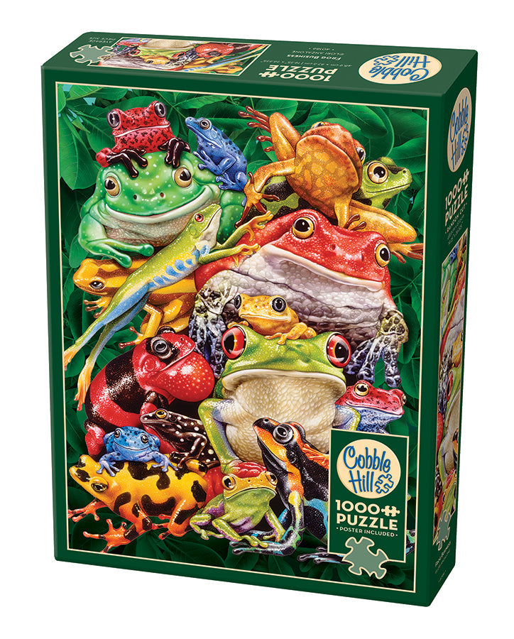 Frog Business | 1000 Piece - Cobble Hill Puzzles — USA Cobble Hill