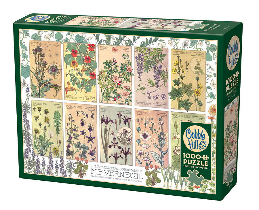 Botanicals by Verneuil | 1000 Piece - Cobble Hill Puzzles — USA