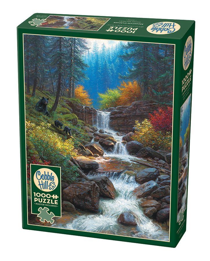 Mountain Cascade | 1000 Piece - Cobble Hill Puzzles — USA Cobble