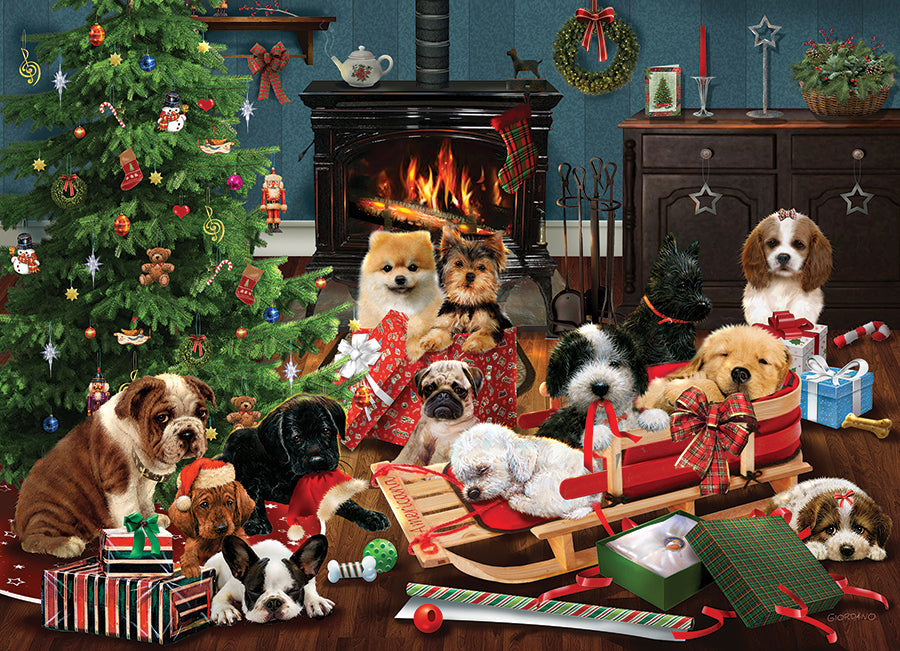 Cachorros de Navidad | 1000 piezas