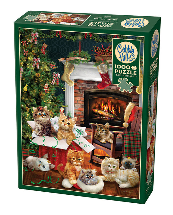 gatitos navideños | 1000 piezas