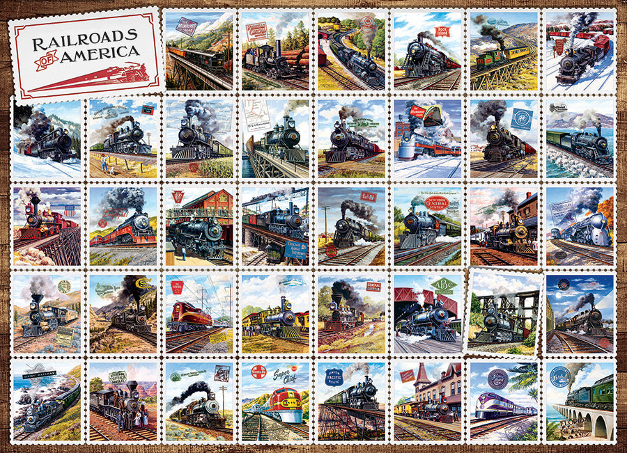 Ferrocarriles de América | 1000 piezas
