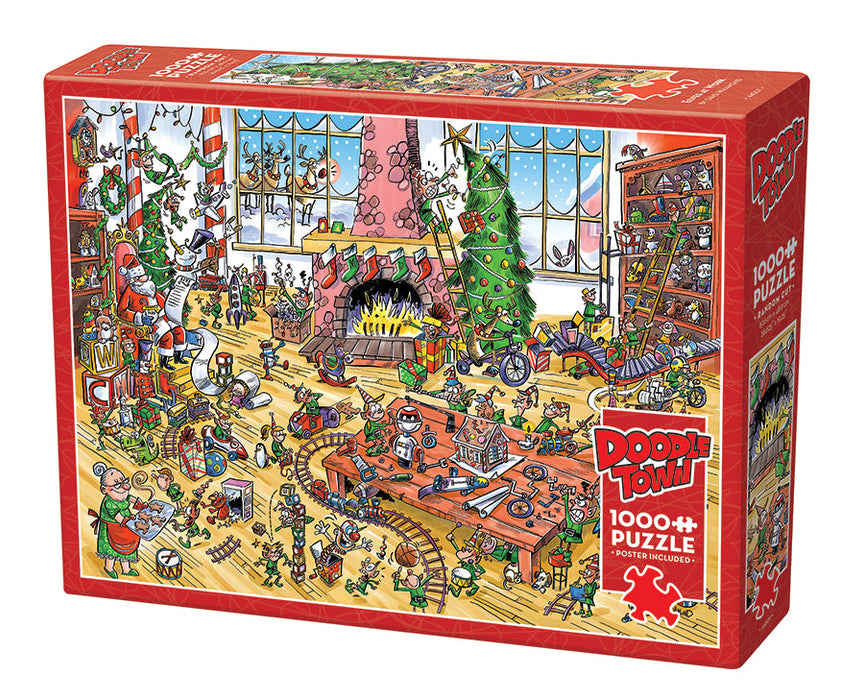 Cottage In Elf's Village Jigsaw Puzzle - 1000 Piece Jigsaw Puzzle For Cottage In Elf's Village Jigsaw Puzzle - 1000 Piece Jigsaw Puzzle For