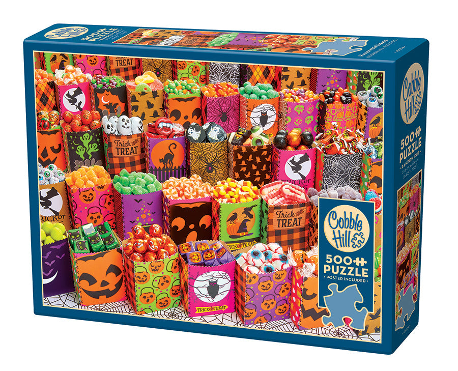 Halloween Treats | 500 Piece - Cobble Hill Puzzles — USA Cobble