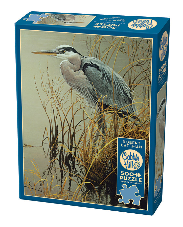 Cobble Hill Blue Puzzles - Nostalgic Imagery, Family-Friendly Jigsaw Puzzles