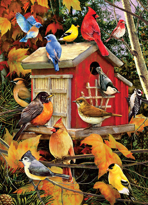 Fall Birdhouse | 500 Piece