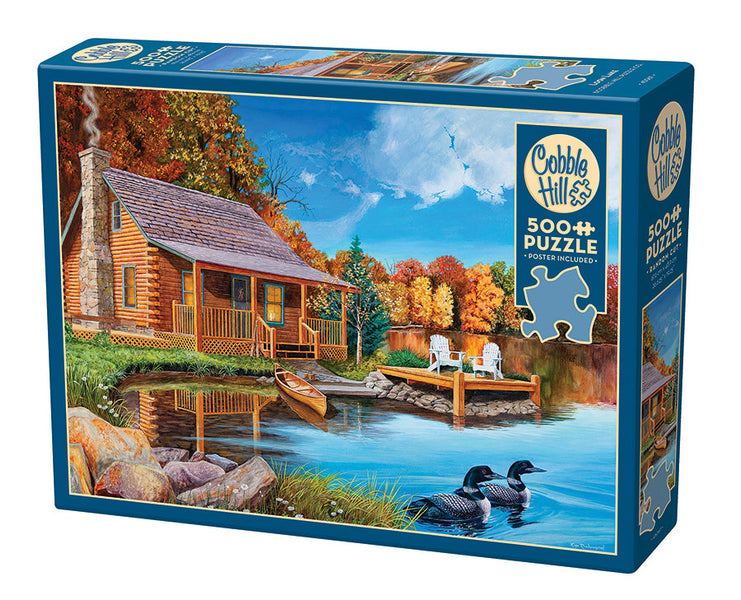 Loon Lake | 500 Piece - Cobble Hill Puzzles — USA Cobble Hill Puzzles Loon Lake | 500 Piece - Cobble Hill Puzzles — USA Cobble Hill Puzzles