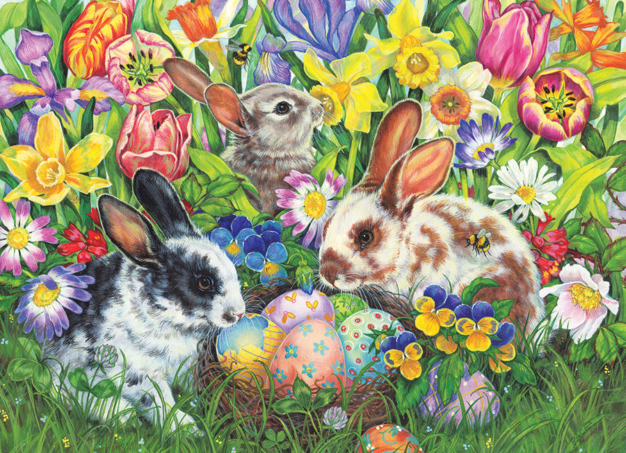 Conejos de Pascua (Familia) | Piezas familiares 350