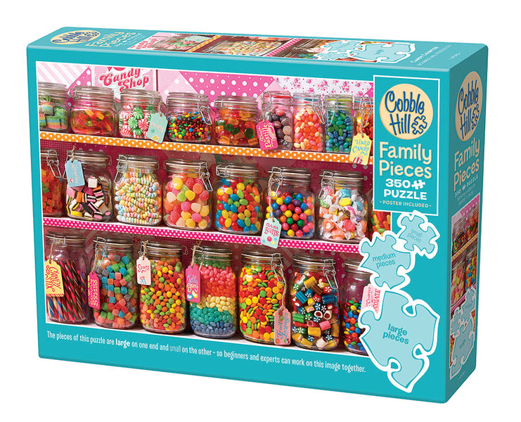 Candy Counter | Family Pieces 350 - Cobble Hill Puzzles — USA