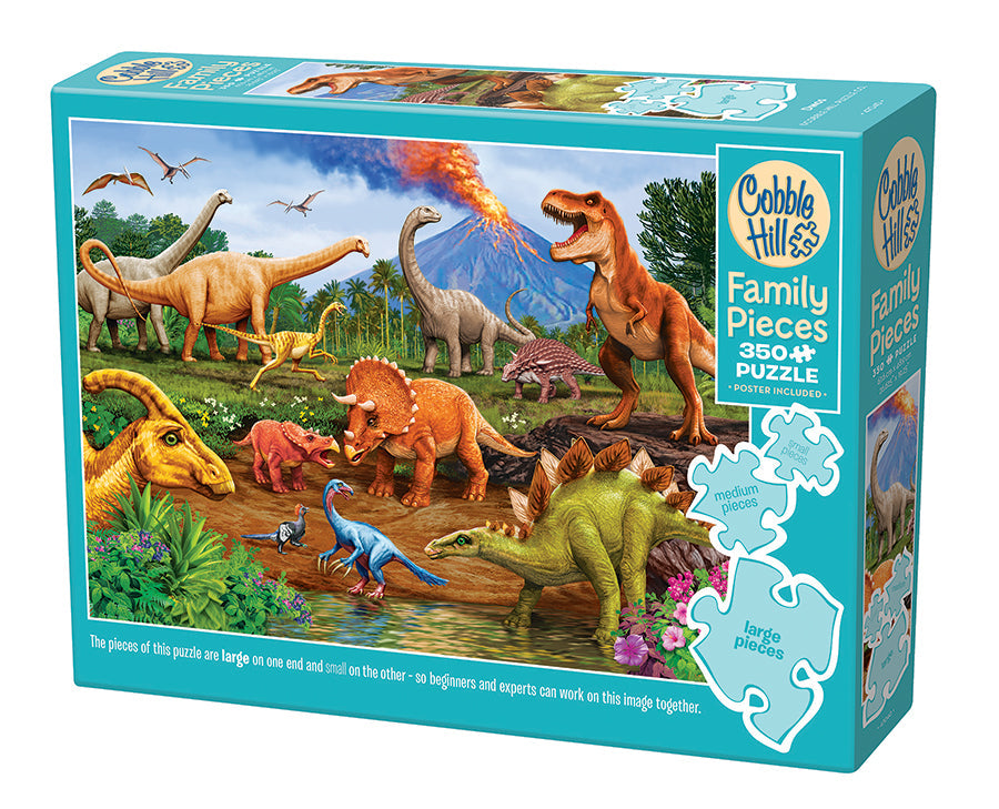 Dinos (Family) 350 piece jigsaw, 47030