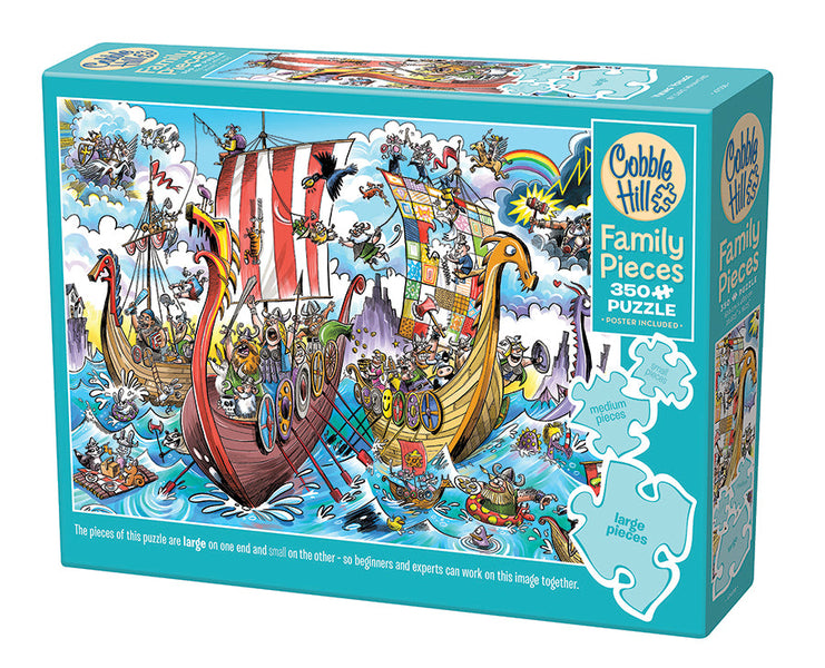 Viking Voyage コレクション Viking Voyage | Family Pieces 350 - Cobble Hill Puzzles — USA