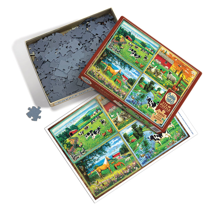 Country Friends | Easy Handling 275 Piece - Cobble Hill Puzzles — USA ...
