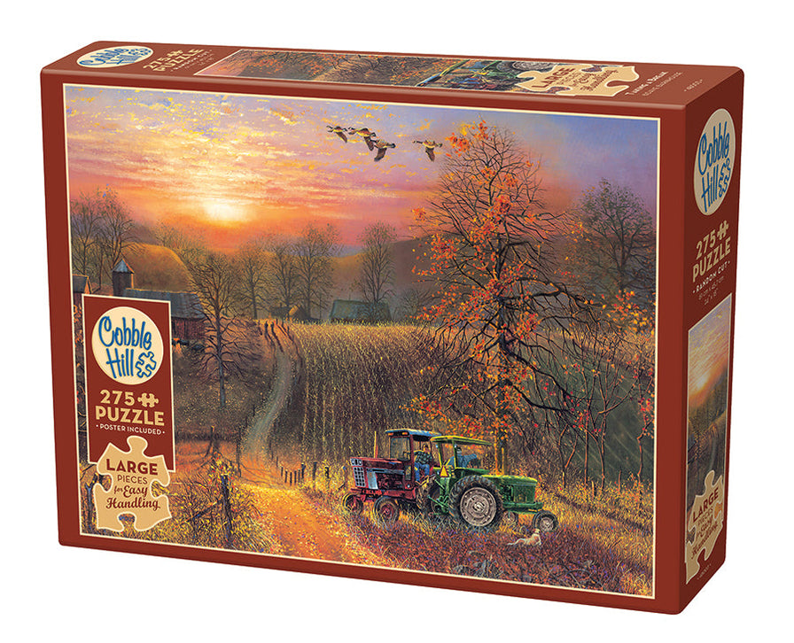 Puzzle Cobble Hill 275 Pezzi Facili - Motivo Marmaduke - Carta Di Lino, Riciclato, Poster Incluso, 99,7x67,6 Cm