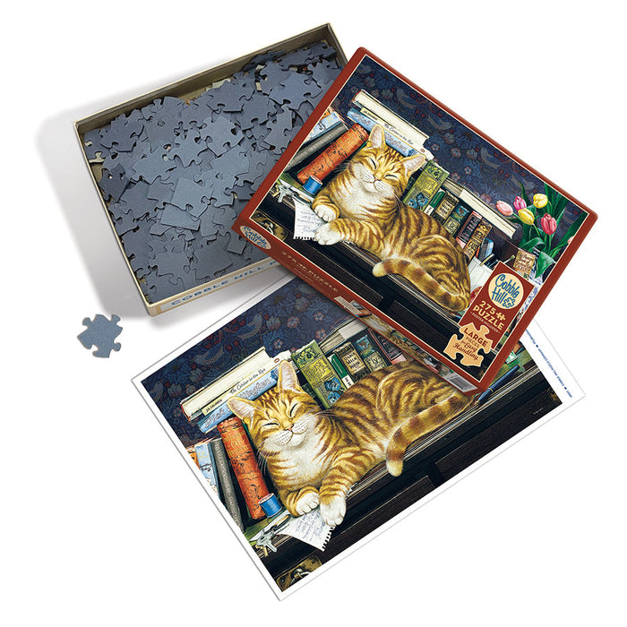 Puzzle Cobble Hill 275 Pezzi Facili - Motivo Marmaduke - Carta Di Lino, Riciclato, Poster Incluso, 99,7x67,6 Cm