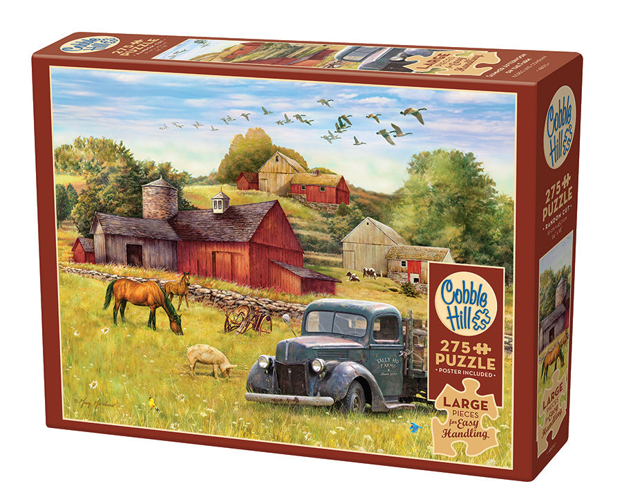 Summer Afternoon on the Farm | Easy Handling 275 Piece - Cobble