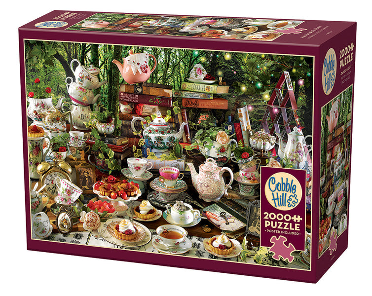 Mad Hatter's Tea Party | 2000 Piece - Cobble Hill Puzzles — USA