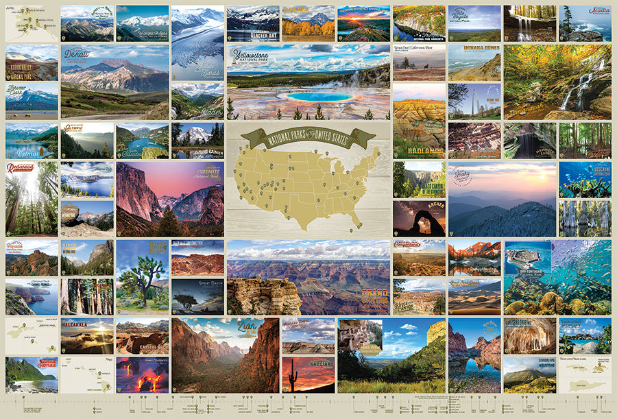 Parques Nacionales de los Estados Unidos | 2000 pieza