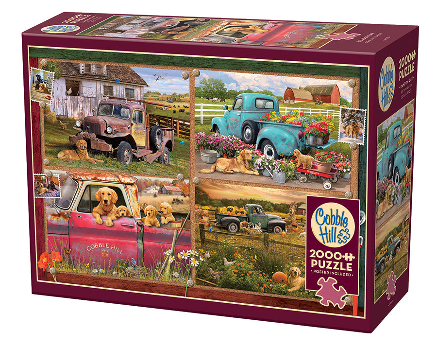 It's a Dog's Life | 2000 Piece - Cobble Hill Puzzles — USA Cobble