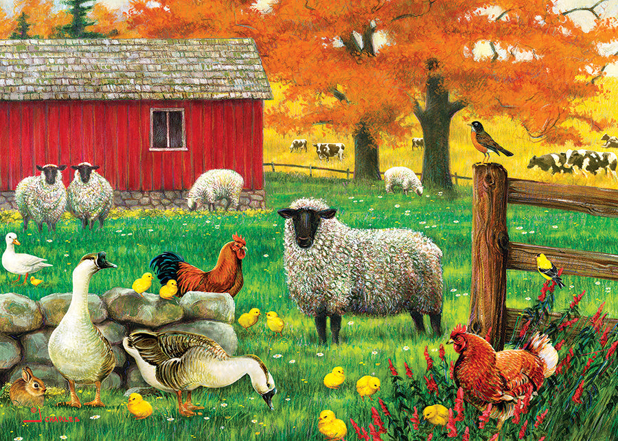 Granja de ovejas (bandeja) | Bandeja de 35 piezas